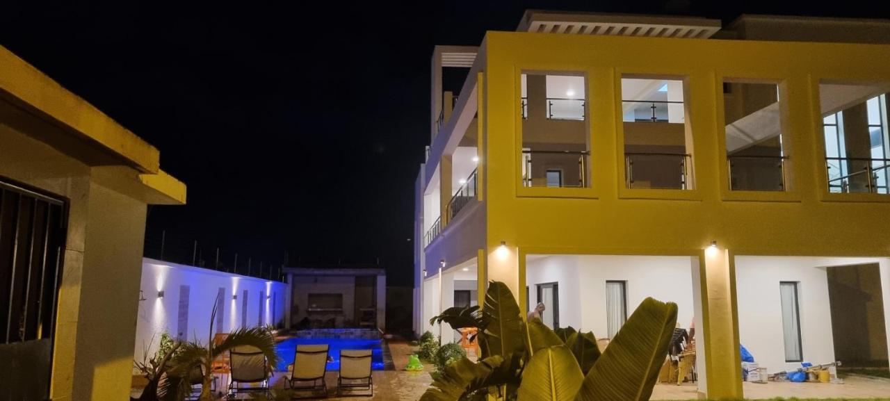 Villa Bolati, Avec Piscine, Jacuzzi, Jardin Et Vue Bonoua Eksteriør billede