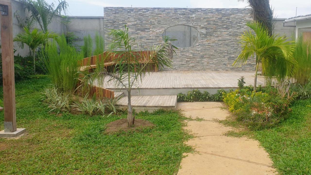 Villa Bolati, Avec Piscine, Jacuzzi, Jardin Et Vue Bonoua Eksteriør billede